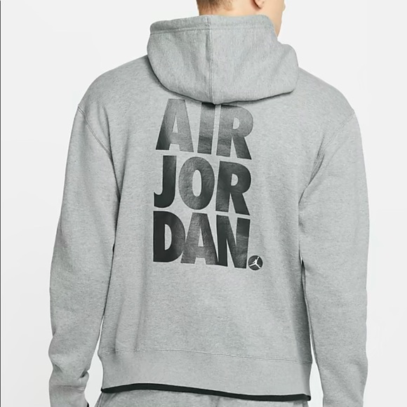 Nike Men Jordan Jumpman Classic Fleece Hoodie - Picture 2 of 12